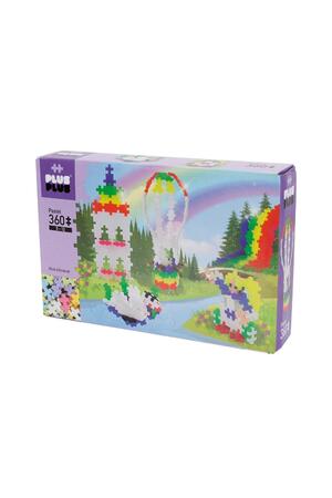 Plus-Plus-  Pastel: Rainbow Hot Air Balloon (360 pcs)