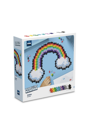 Plus-Plus - Puzzle by Number: Rainbow (500 pcs)