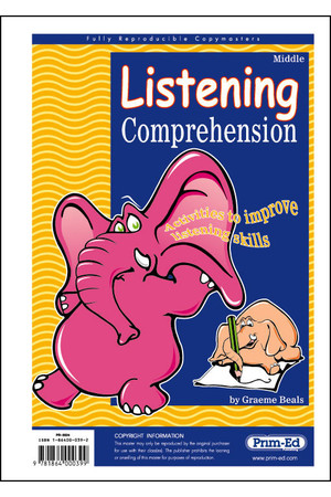 Listening Comprehension - Ages 8-10