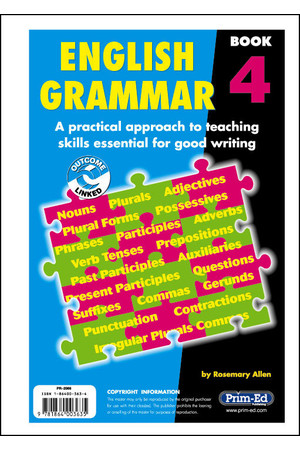English Grammar - Book 4: Ages 8-9