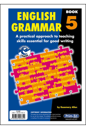 English Grammar - Book 5: Ages 9-10