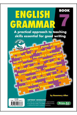 English Grammar - Book 7: Ages 11-12
