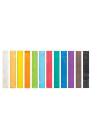 Basics Chalk Pastels - Pack of 12