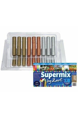 Zart - Supermix Oil Pastel: Metallic (Pack of 18)