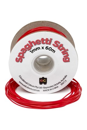 Spaghetti String - Red