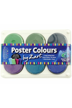 Poster Colours by Zart - Cool Palette