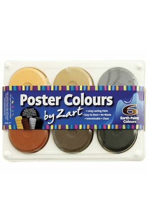 Poster Colours by Zart - Earth Palette