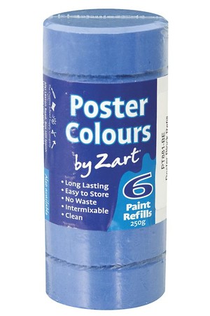 Poster Colours by Zart (Refills) - Cobalt Blue