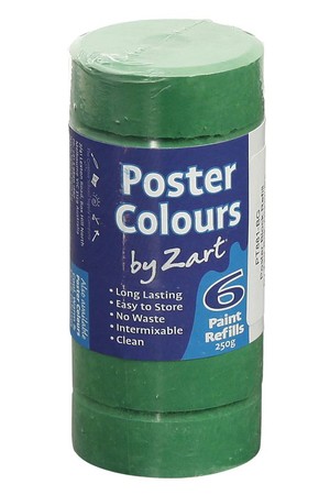 Poster Colours by Zart (Refills) - Green