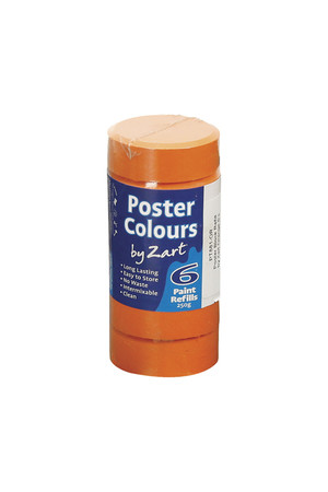 Poster Colours by Zart (Refills) - Orange