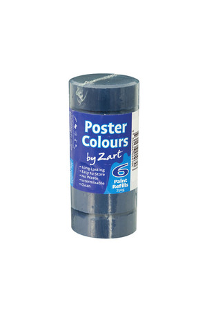 Poster Colours by Zart (Refills) - Prussian Blue