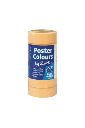 Poster Colours by Zart (Refills) - Peach