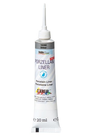 Porcelain Liner (20ml) - Silver