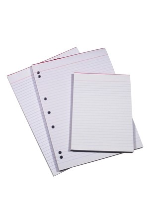 Quill Office Pads (A4) - Bank Ruled: 100 Leaf (Pack of 10)