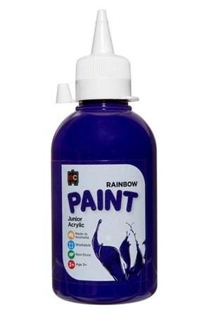 Rainbow Paint Junior Acrylic Paint 250mL - Purple
