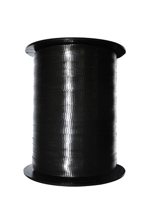 Rainbow Curling Ribbon - Black: 5mm x 500m