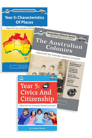 Australian Curriculum Humanities BLM Bundle - Year 5