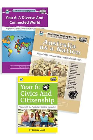 Australian Curriculum Humanities BLM Bundle - Year 6
