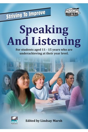 Striving to Improve - English: Speaking and Listening