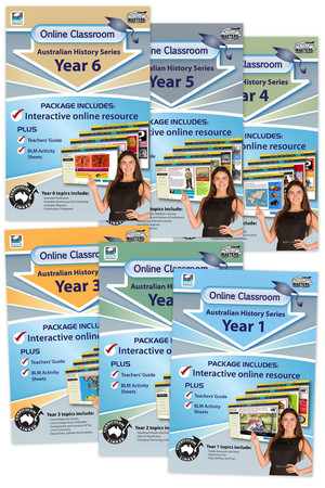 Online Classroom - Australian History Series: Bundle Pack