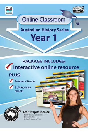 Online Classroom - Australian History Series: Year 1