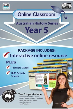 Online Classroom - Australian History Series: Year 5