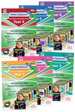Online Classroom - Australian Geography Series: Bundle Pack