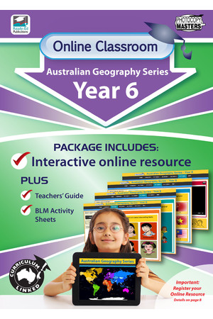 Online Classroom - Australian Geography Series: Year 6