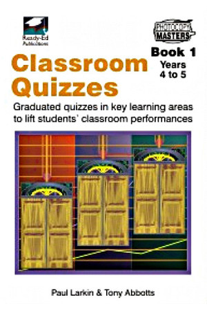 Classroom Quizzes Series - Book 1