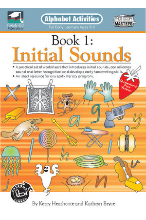 Alphabet Activities Book - QLD Font: Book 1 - Initial Sounds