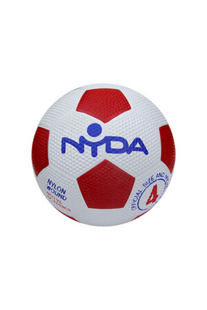 NYDA Rubber Soccer Ball #4