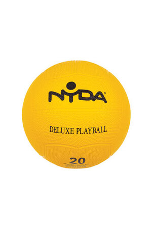 NYDA 20cm Deluxe Playball (Yellow)