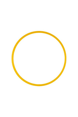 NYDA Flat Hoop 75cm (Yellow)