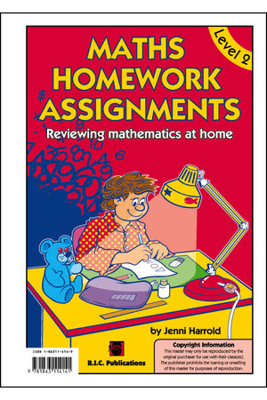 Maths Homework Assignments - Level 2: Ages 6-7