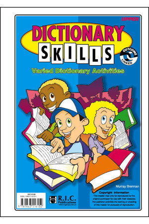 Dictionary Skills - Ages 10-12