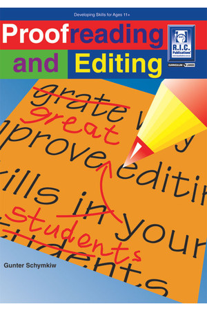 Proofreading and Editing - Ages 11-13
