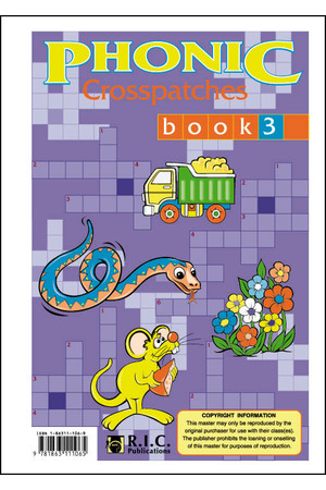 Phonic Crosspatches - Book 3: Ages 5-8