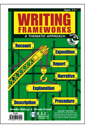 Writing Frameworks - Ages 11+