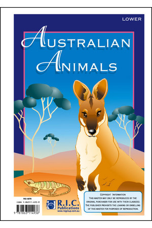 Australian Animals - Ages 5-8