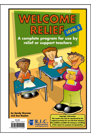 Welcome Relief - Level 3: Ages 7-8
