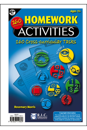 Homework Activities - Ages 11+