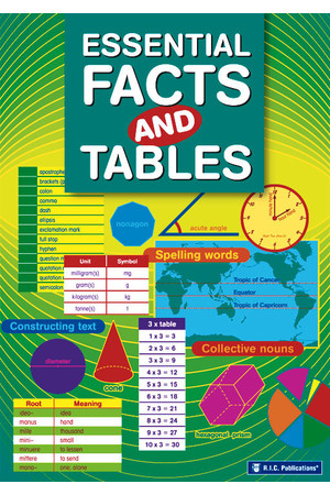 Essential Facts and Tables