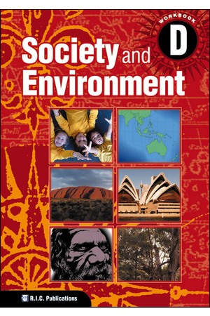 Society and Environment - Student Workbook D: Ages 8-9