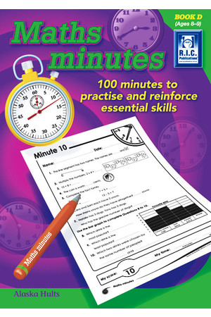 Maths Minutes - Book D: Ages 8-9