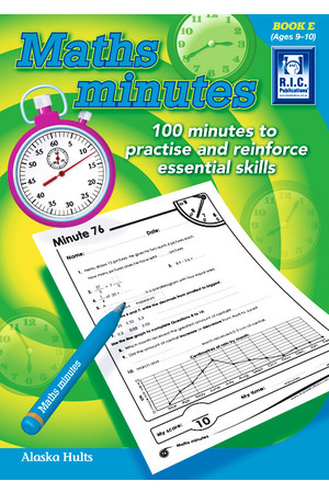 Maths Minutes - Book E: Ages 9-10