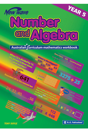 Australian Curriculum Mathematics - Number and Algebra Workbook: Year 5