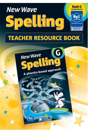 New Wave Spelling - Teacher Resource Book G: Ages 11-12