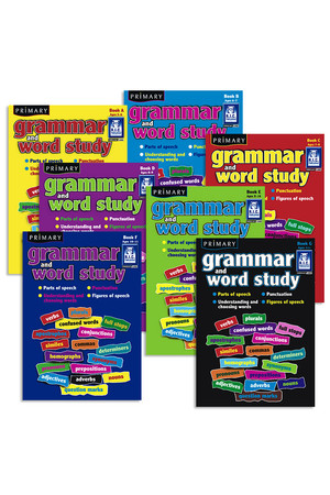 Primary Grammar and Word Study - Book Pack