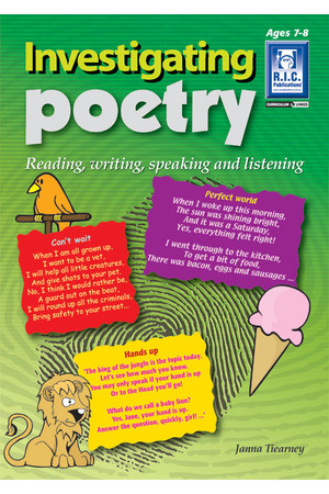 Investigating Poetry - Ages 7-8
