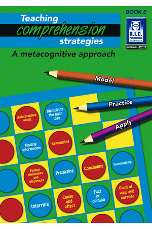 Teaching Comprehension Strategies - Book E: Ages 9-10